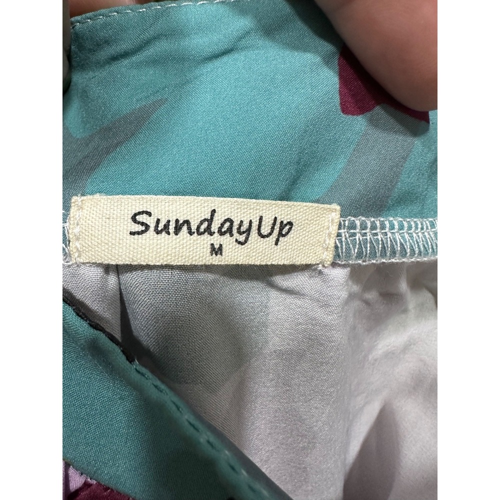 Sunday Up Multicolored Maxi Dress With Ruffles Medium View 2